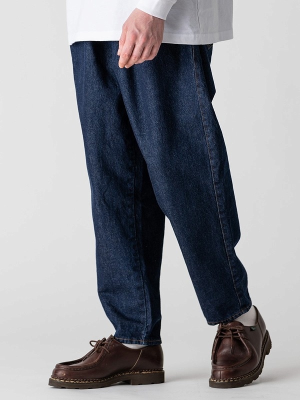 □【rehacerレアセル】□ Bomber Tapered Easy Denim