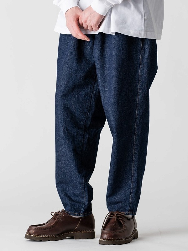 □【rehacerレアセル】□ Bomber Tapered Easy Denim