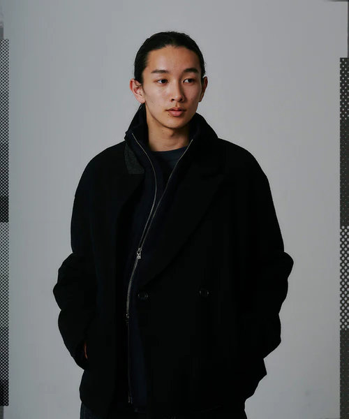 25AW】【FACETASM ファセッタズム】FLOWING LAYERED JACKET（JK-U05