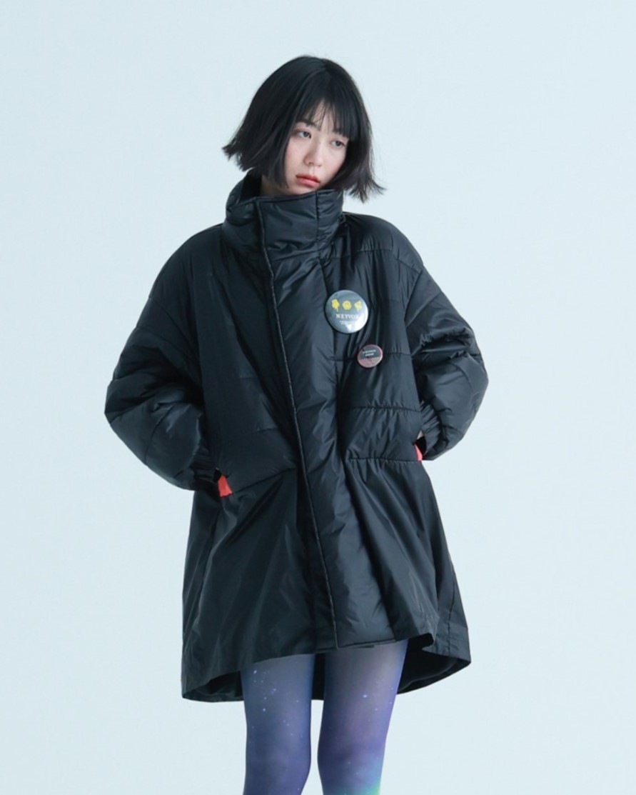 新品】ノートルエモアwave silhouette fluffy coat coming soon