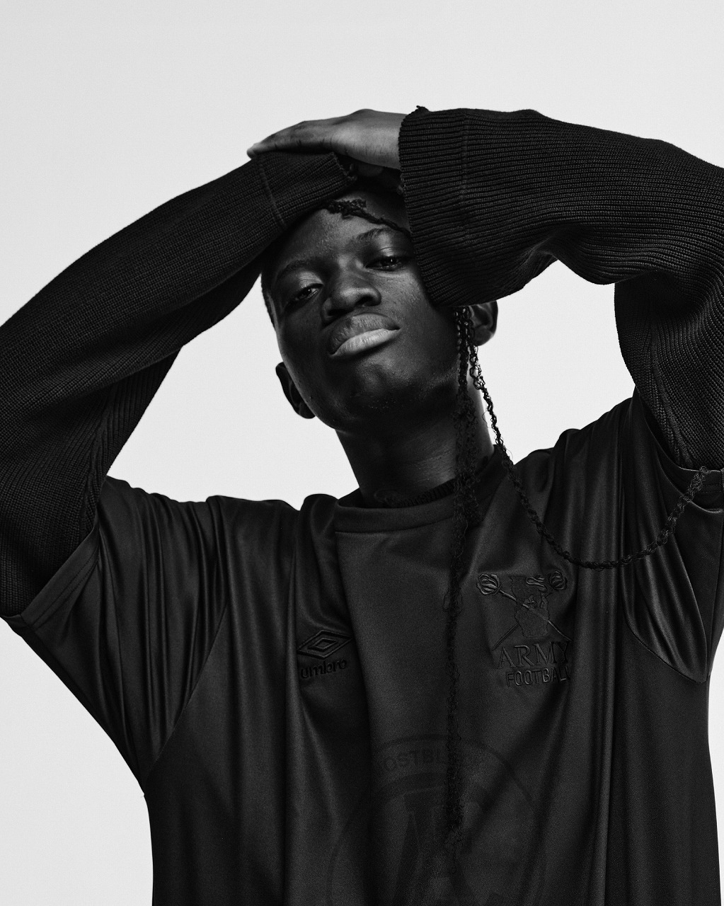 ALMOSTBLACKオールモストブラック】UMBRO × ALMOSTBLACK
