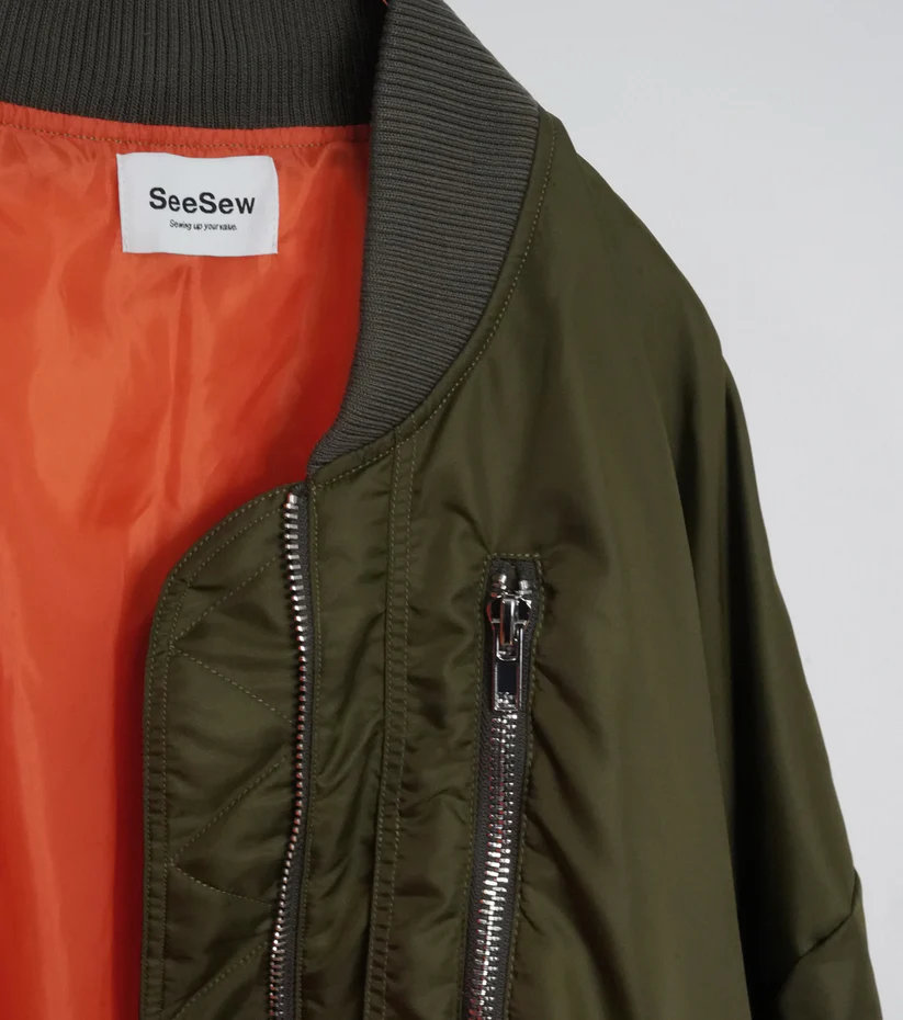 SeeSew シーソー】OVERSPEC MA-1 JACKET（3色） | SeeSew | AMATERA
