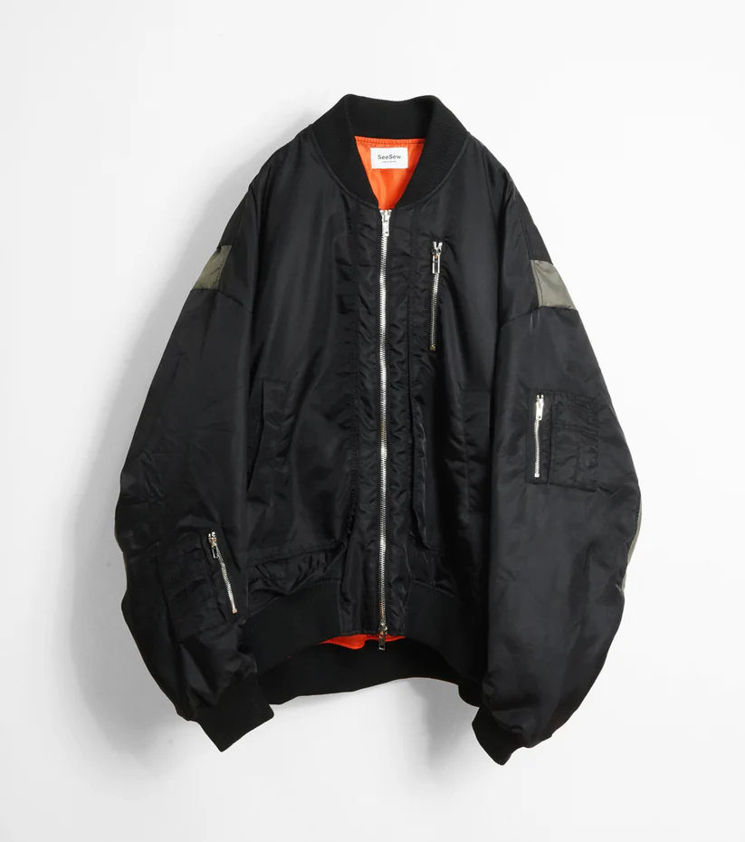 【新品未使用品】seesew OVESPEC MA-1 JACKET SeeSew ma1 ma-1 「UNISEX」OVERSPEC MA-1 JACKET/オーバースペックMA