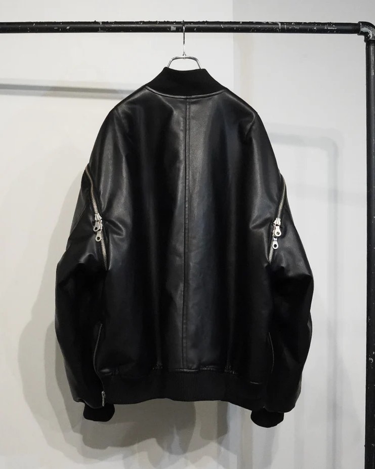 SeeSew シーソー】5-ZIP REVERSIBLE BOMBER JACKET（2色） | SeeSew