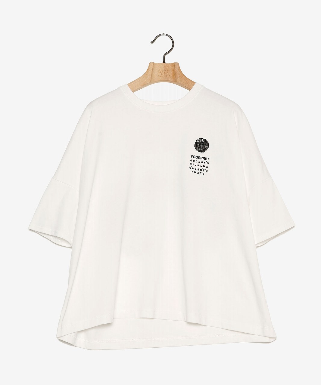 STOFストフ】 UTAGE Embroi Big Tee (SF24SS-11) (2色