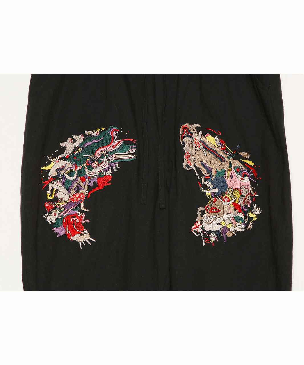 STOFストフ】 Linen UTAGE Embroi Pants (SF24SS-12)(2色） | すべての