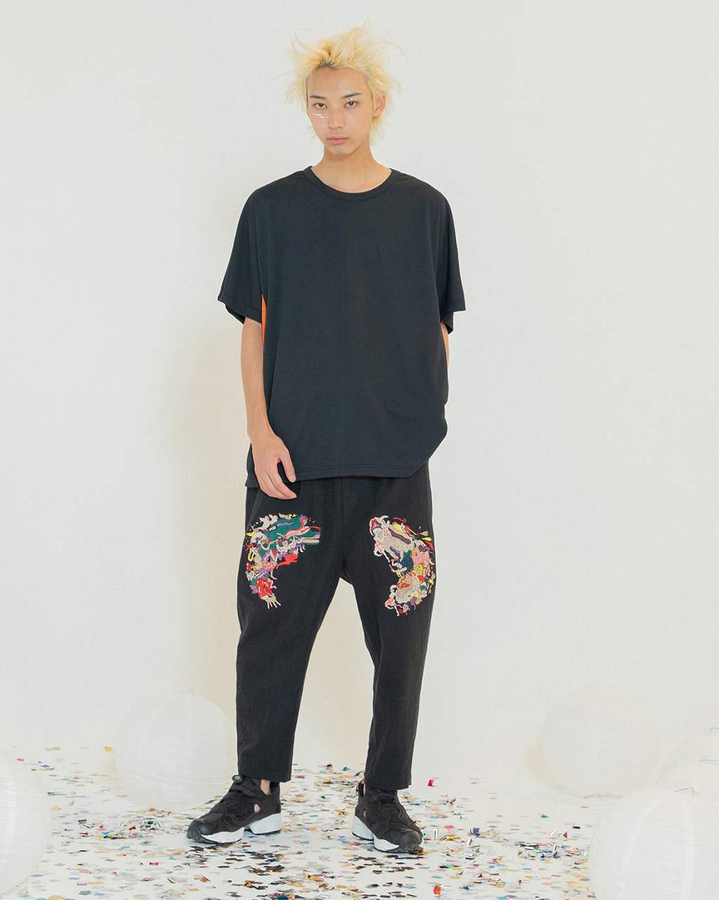 STOFストフ】 Linen UTAGE Embroi Pants (SF24SS-12)(2色） | すべての