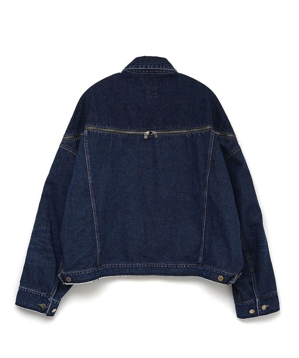 FACETASM/ファセッタズム ZIPPER DENIM JACKET