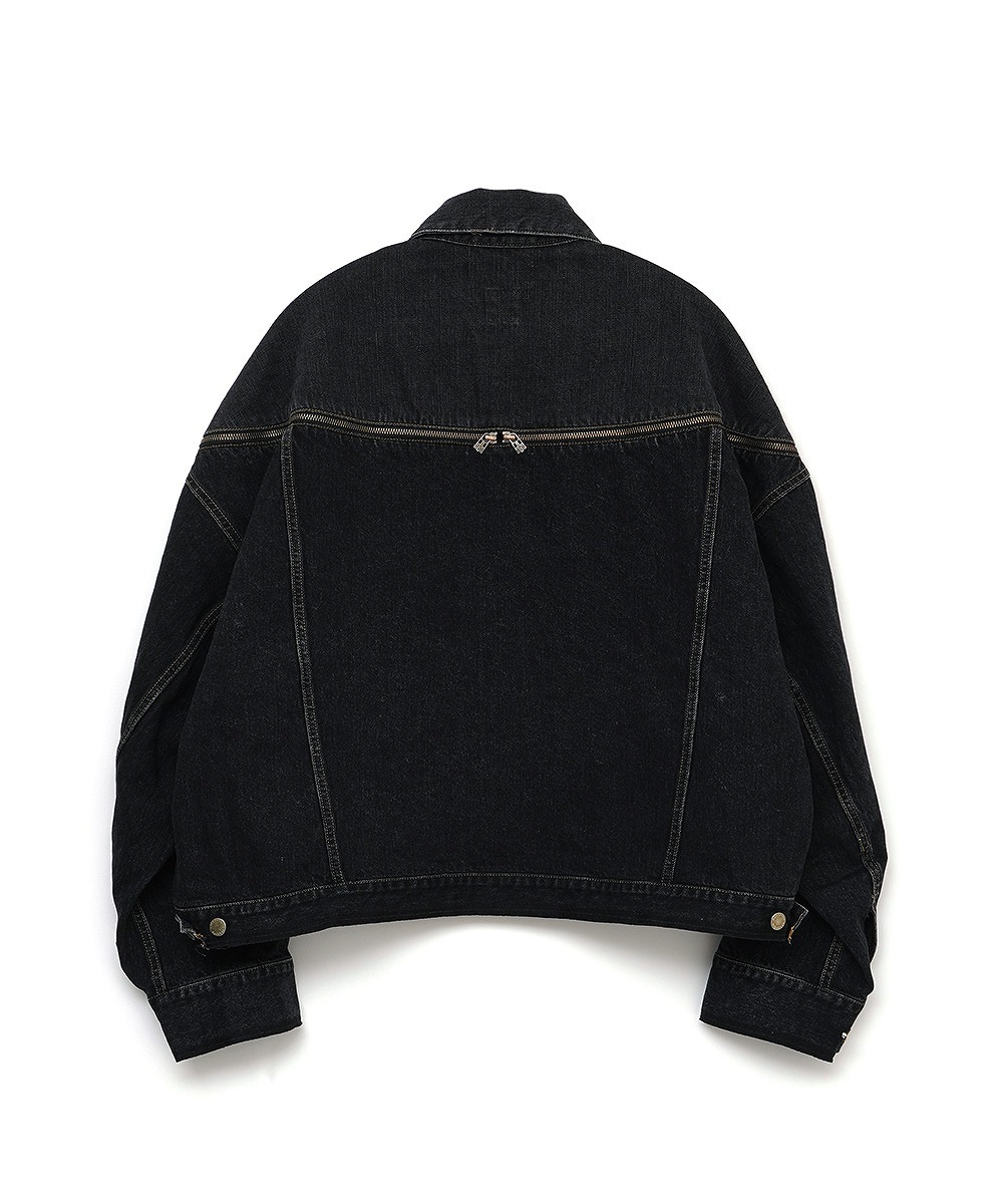 FACETASM ファセッタズム】ZIPPER DENIM JACKET/INDIGO/インディゴ（2
