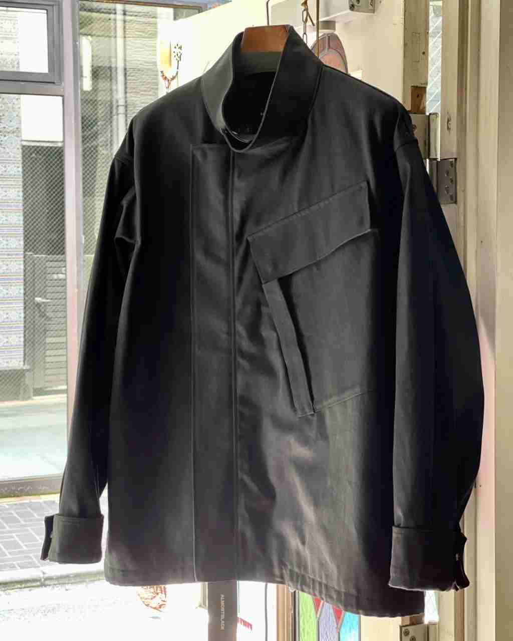 オールモストブラック WVN DENIM MLTRY BLOUSON ジャケッ POINT2倍