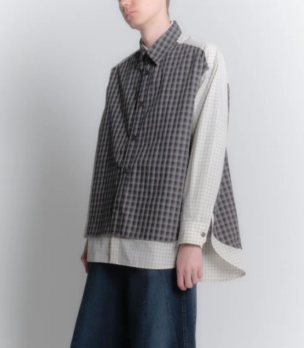 WIZZARD (ウィザード)】 DOUBLE LAYERED SHIRT (W25AW-SH040) （4色
