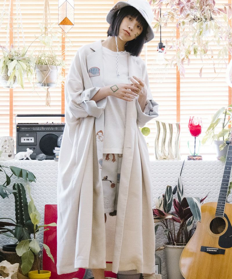 予約】【STOFストフ】 Omnibus JQ right coat コート(SF23SS-02)(2色 