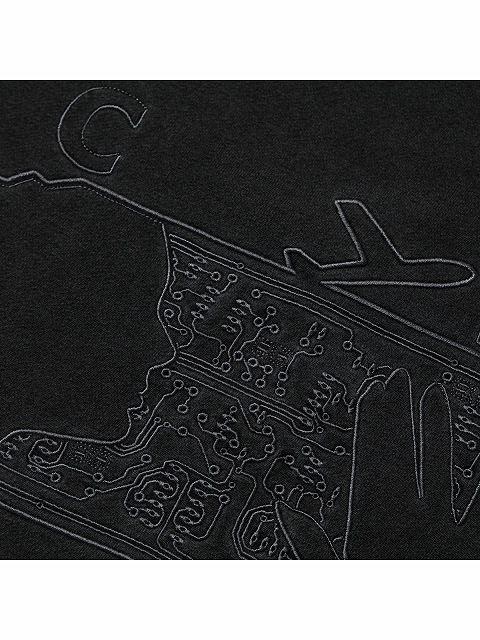 C.E/CAVEMPT】OVERDYE EMB DEPART CREW NECK CES17CS05 | CAV-EMPT