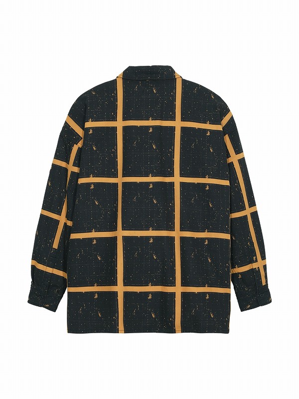 C.E/CAVEMPT】 OVERDYE GRID ZIP SHIRT JACKET CES19JK19 | CAV-EMPT