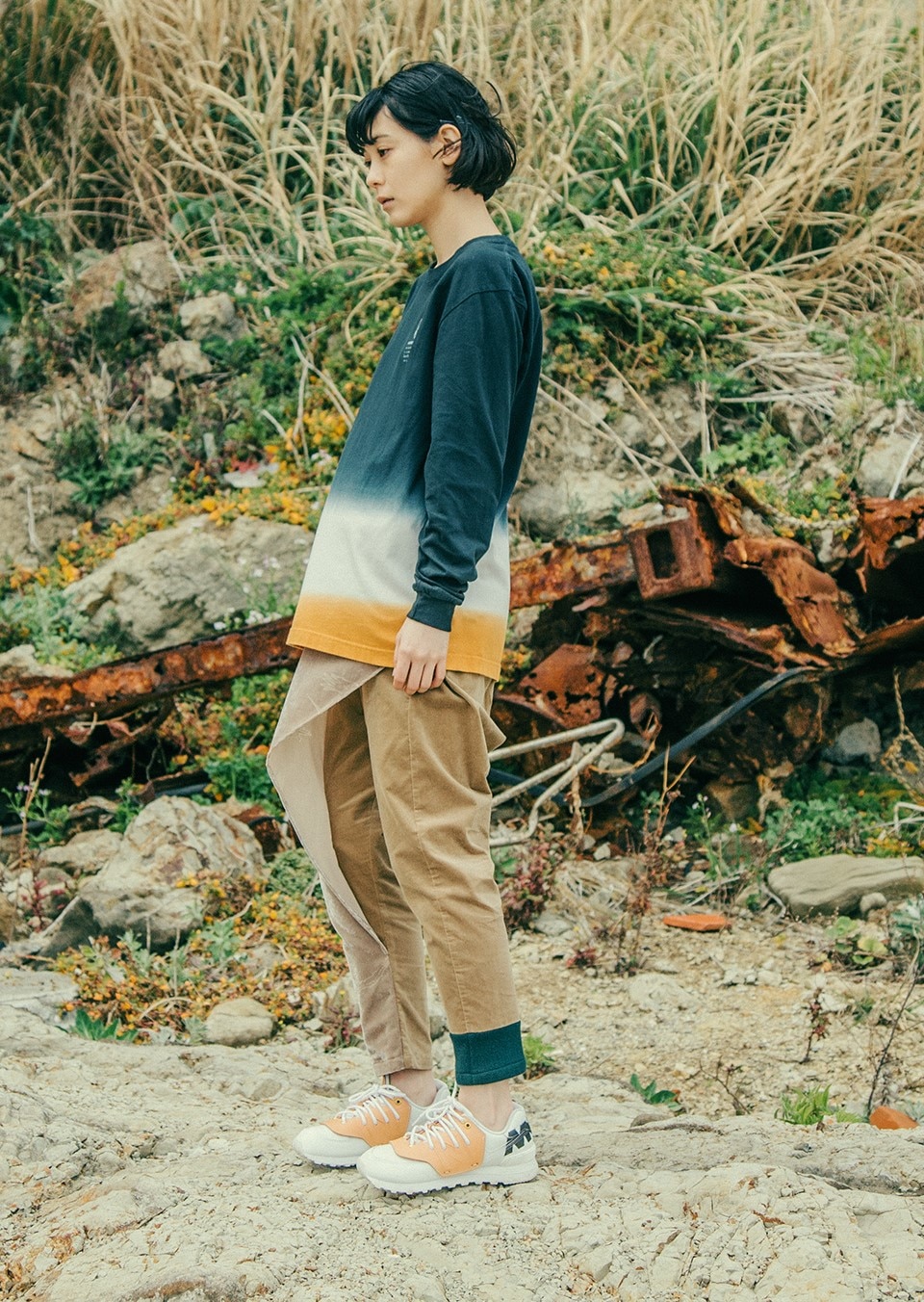 Solid PANTS GYPSY 【PANTARHEY】MURAL Gypsy Hawaii Lau Lani – Pants パンツ