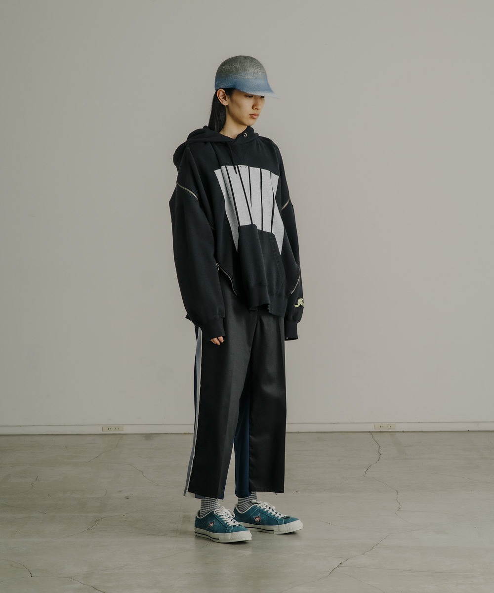 FACETASM ファセッタズム】JERSEY MERGING CHINO PANTS/BEIGE