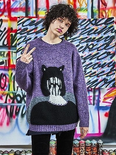 AlexanderLeeChang アレキサンダーリーチャン　ブランケット Alexander Lee Changアレキサンダーリーチャン】 KMY KNIT AC