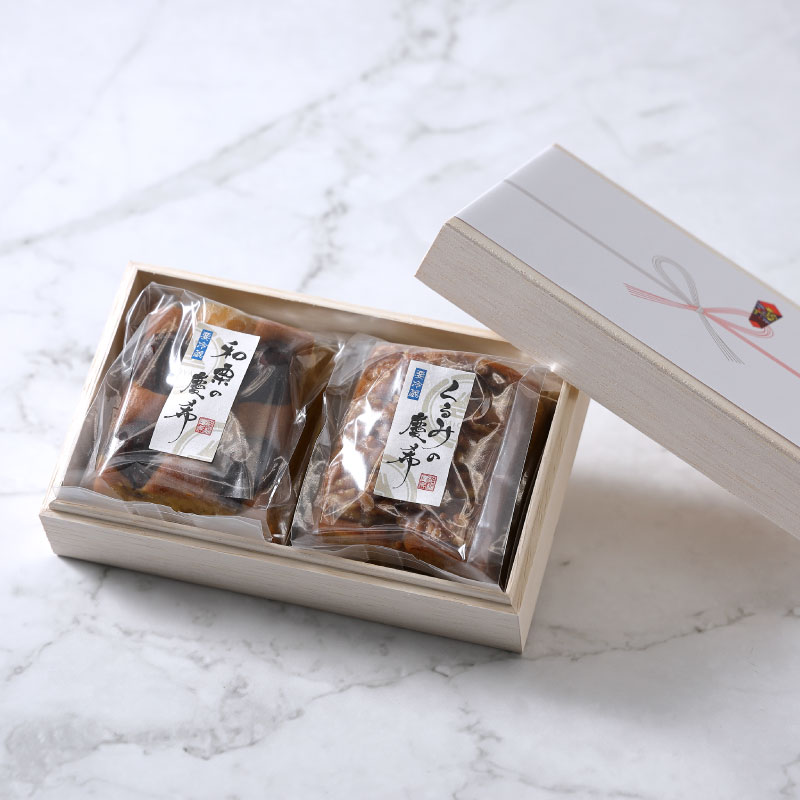 蜜芋パウンドケーキハーフサイズ2個セット（木箱入り）