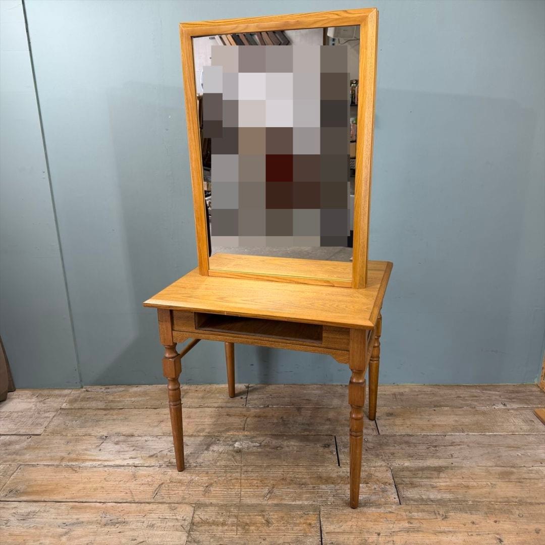 シャビーシック】天然木製両面ドレッサーLOUISⅡ（ルイⅡ） | セット面