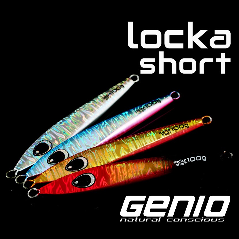 ロッカ ショート 130g ジニオ GENIO Locka short ジギング メタルジグ