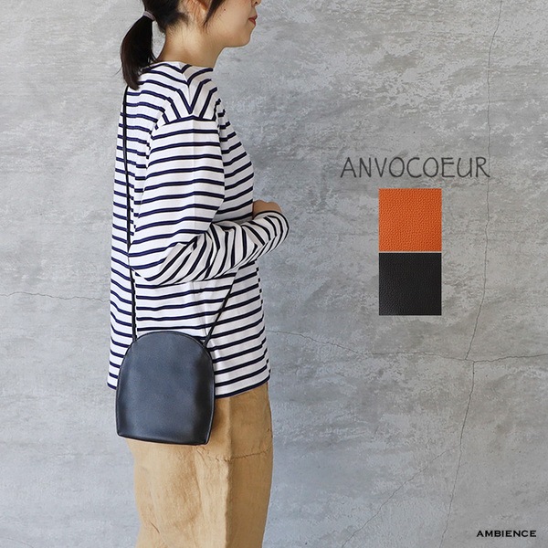 ANVOCOEUR アンヴォクール レザーミニショルダー AC22107 バッグ