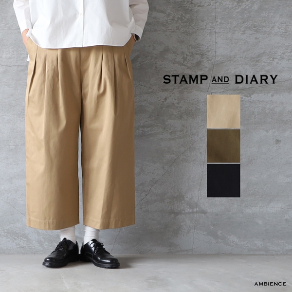 STAMP AND DIARY スタンプアンドダイアリー スーピマコットン60