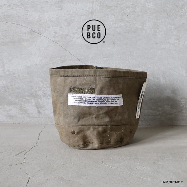 PUEBCO VINTAGE MATERIAL ORGANIZER WITH RIVET Small プエブコ