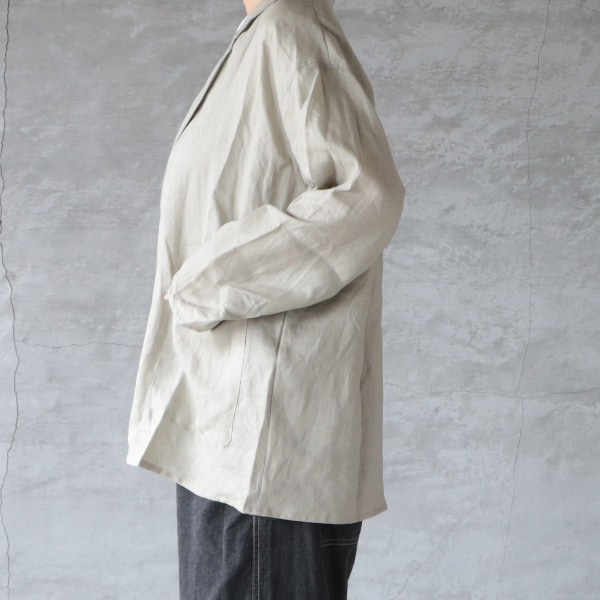 SALE 10%OFF】 mizuiro ind ミズイロインド リネンワイドシャツ