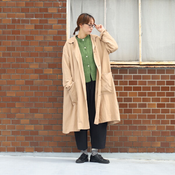 Veritecoeur × ambience 別注 ナスティアコート ベージュ