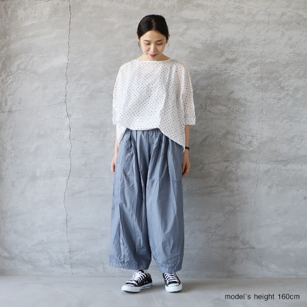 Ayane アヤン　コットンタイプライターコクーンパンツ 新着入荷の通販 Ayane アヤン コットンタイプライターコクーン