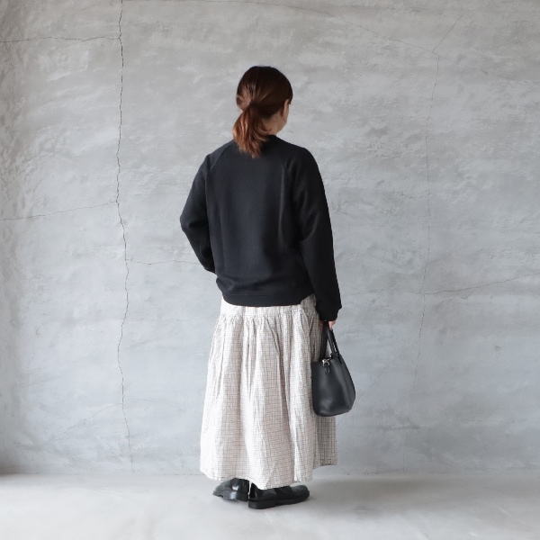 ヴェリテクール 防縮 ウール ギャザー ニット ロング スカート グレー 楽天市場】Veritecoeur(ヴェリテクール)防縮ウールギャザー スカート