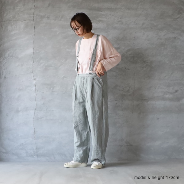 veritecoeur ウォッシュアウトオーバーオール Veritecoeur ヴェリテクール VC-2647 ウォッシュアウトオーバーオール