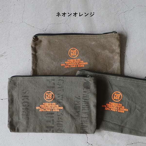 PUEBCO VINTAGE TENT FABRIC POUCH プエブコ ビンテージ テント