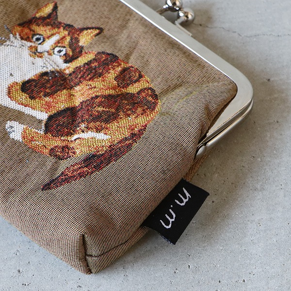 激レア!!【昭和レトロ】みゆき セカンドバッグ・ポーチ・がま口 4点セット 松尾ミユキ matsuo miyuki mini purse がま口ポーチ 猫 イラスト