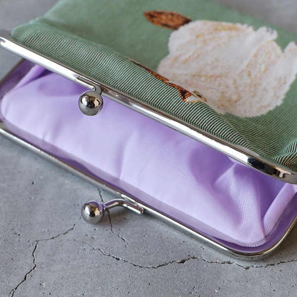 松尾ミユキ matsuo miyuki mini purse がま口ポーチ 猫 イラスト