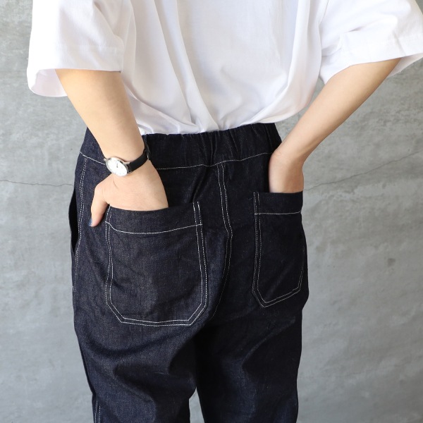 NARU ナル 8ozムラデニムベイカーパンツ ゆうパック発送 日本製