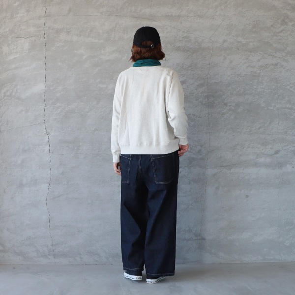 U19) NARU ナル 10.5ozデニムノッポセルヴィッチパンツ インディゴ NARU ナル 10.5ozデニムノッポセルヴィッチパンツ ゆうパック発送