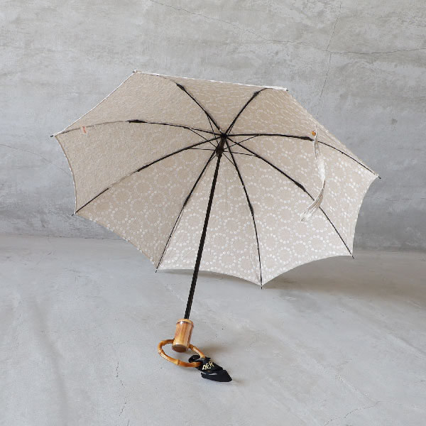 シュールメール　リネン　折りたたみ日傘 楽天市場】【SALE】SUR MER（シュールメール） リネン折り畳み