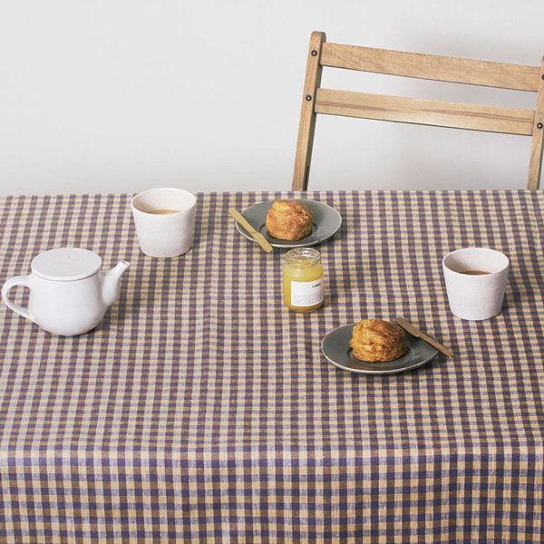 フォグリネンワーク　fog linen work テーブルクロス　グレー fog linen work リネンテーブルクロス ジェン ｜くらすこと公式