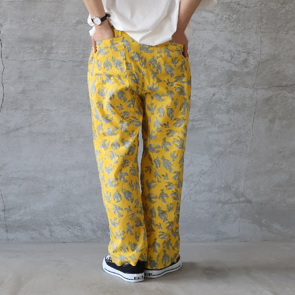 A VIEW FROM HERE アビューフロムヒア BLOCK PRINT STRAIGHT