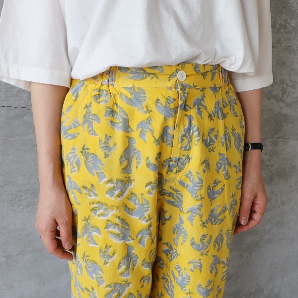 A VIEW FROM HERE アビューフロムヒア BLOCK PRINT STRAIGHT
