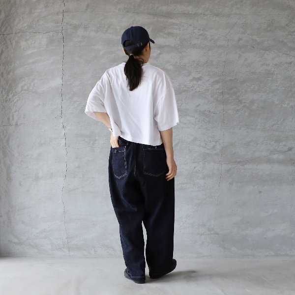 【Ordinary fits】ジェームスパンツ　ブラックデニム　サイズ0 オーディナリーフィッツ JAMES PANTS ジェームスパンツ DENIM