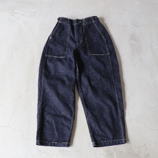 【Ordinary fits】ジェームスパンツ　ブラックデニム　サイズ0 ORDINARY FITS オーディナリーフィッツ PT010 JAMES FATIGUE