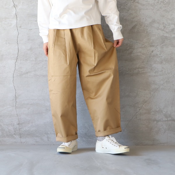 TRAVAIL MANUEL トラバイユマニュアル コンパクトチノストレッチ