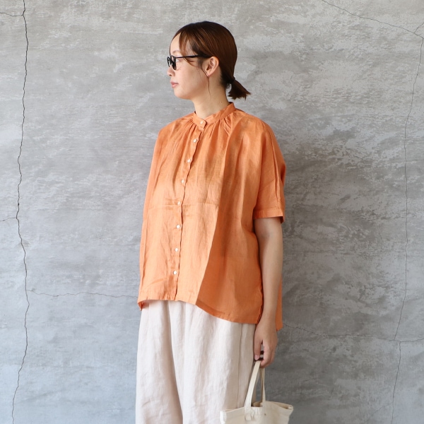 【新品未使用】中川政七商店（なかがわまさしちしょうてん）| 麻のサマーチュニック わたしの好きなもの】「今日も軽くて心地好い！」軽くて、涼しい