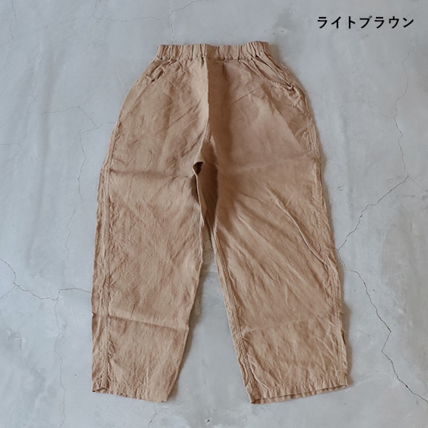 NARU｜40フレンチリネンノッポパンツ | ブランドからさがす,NARU