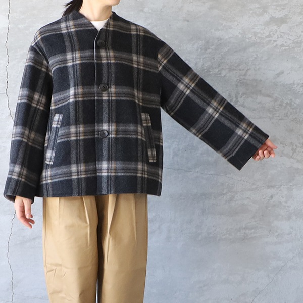 LE GLAZIK ル グラジック カラーレスジャケット サイズ36 ゆう