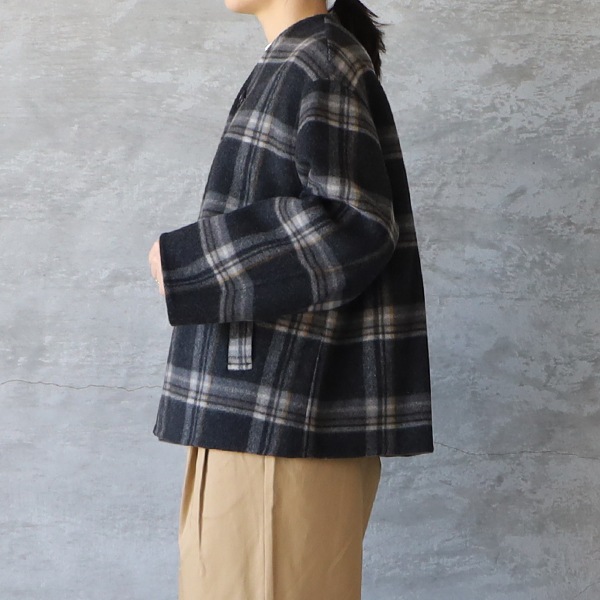 ルグラジック　ウールコート　36サイズ　ユースド ルグラジック ウールコート 36サイズ ユースド LE GLAZIK ル