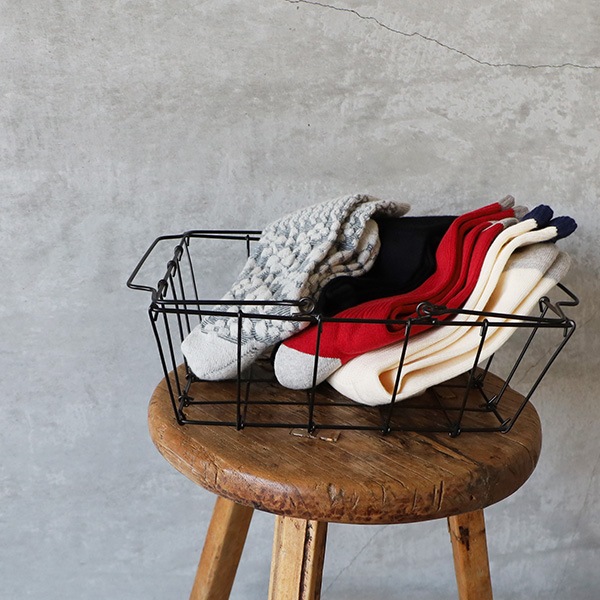 フォグリネンワーク　バスケット fog linen work フォグリネンワーク グロッサリーバスケットMサイズ