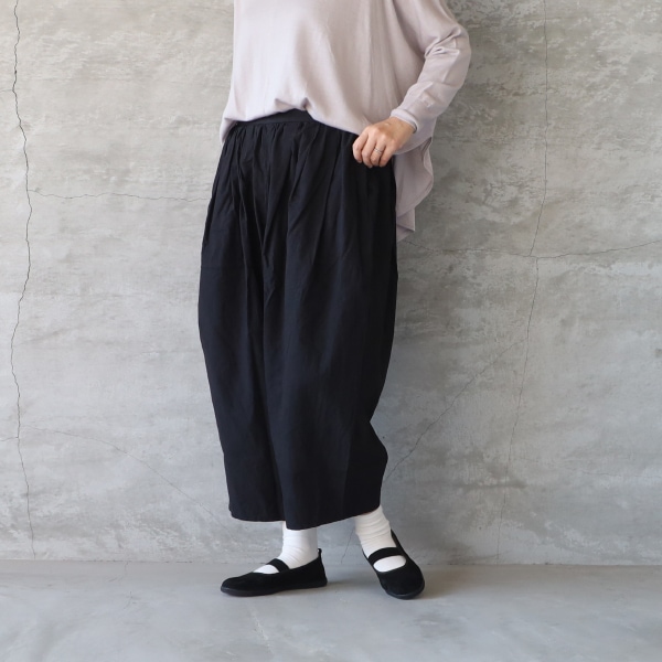 ROBE de PEAU ローブデポー カミーユキャンバスタックパンツ